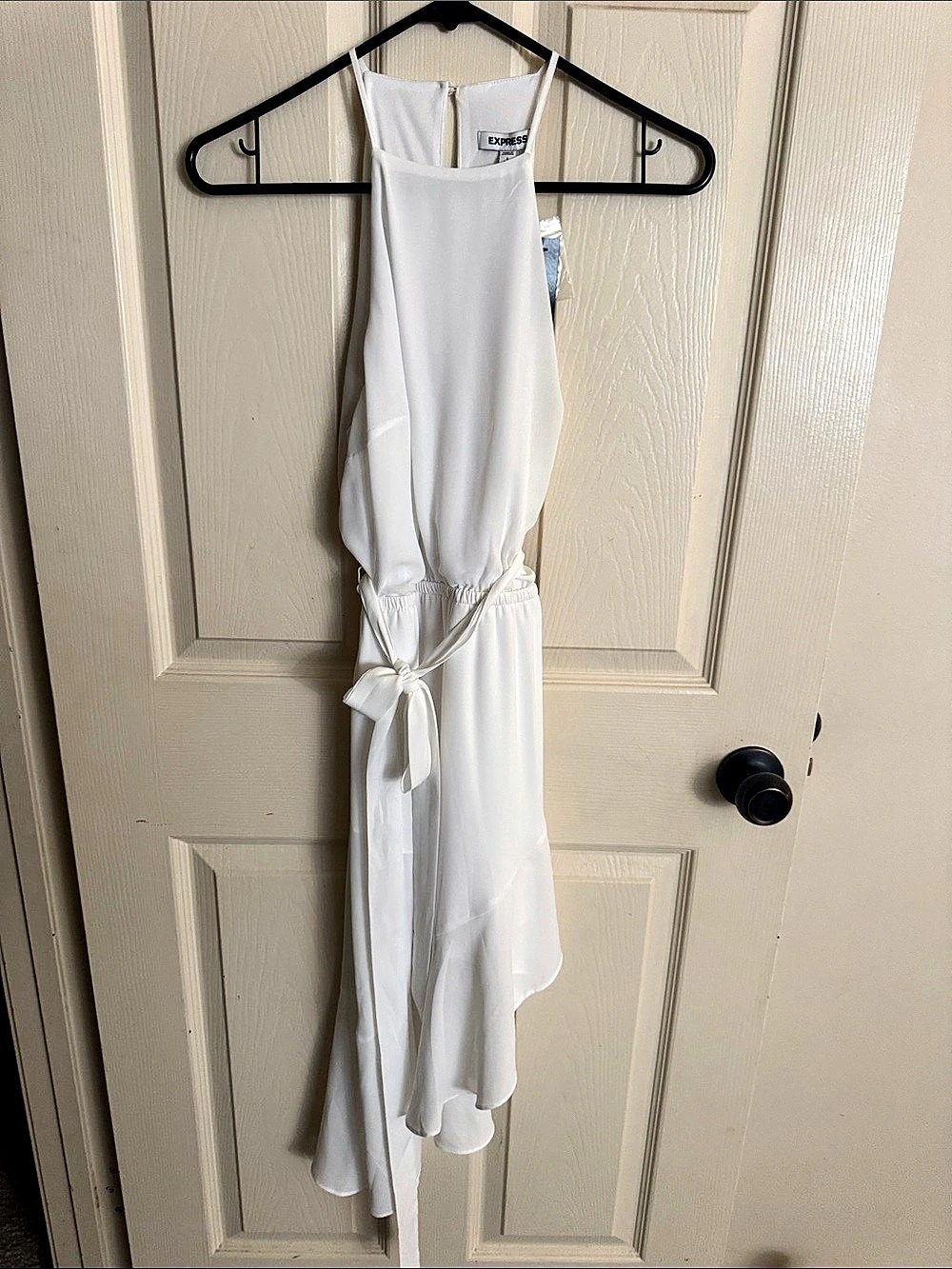 Express White Maxi Dress Size Small NWT